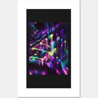 Glitchy Abstract no.132555 Posters and Art